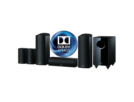 ONKYO - Ensemble home cinéma Blu-ray SKS-HT588 - Système d'enceintes Home Cinema 5.1.2 - Puissanc...