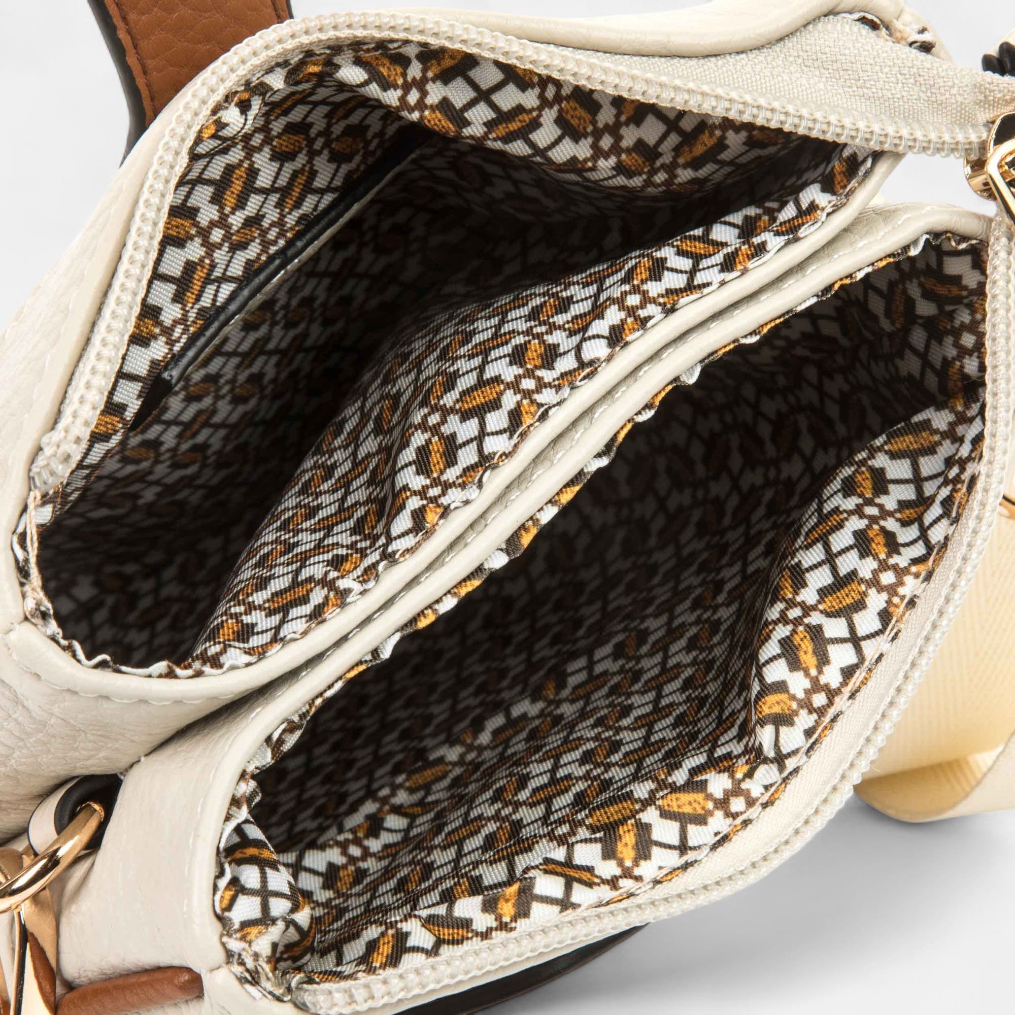 Pochette pour téléphone beige