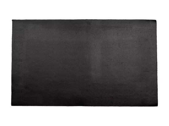 Tapis d'entrée en PVC imprimé marron 45x75