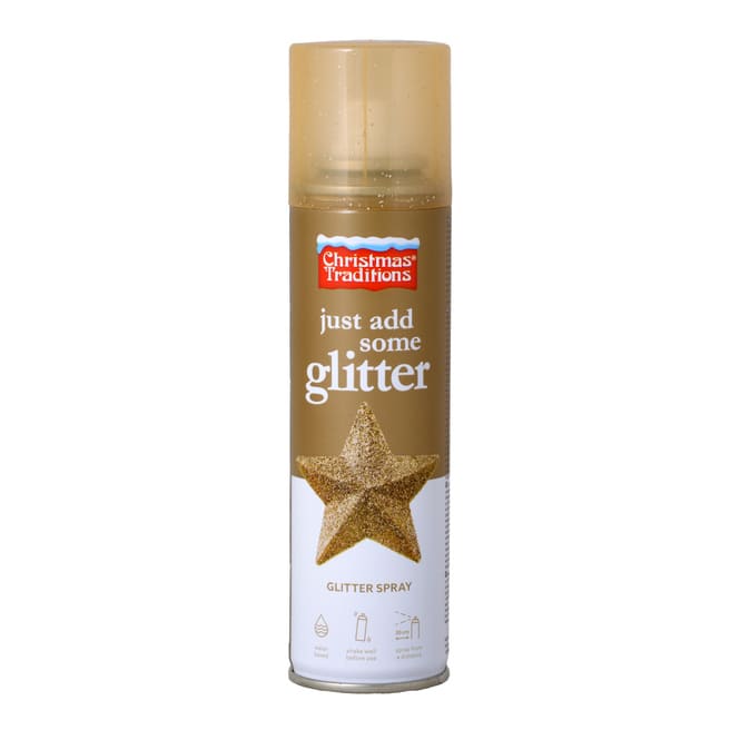 Glitterspray - gold - ca. 100 ml