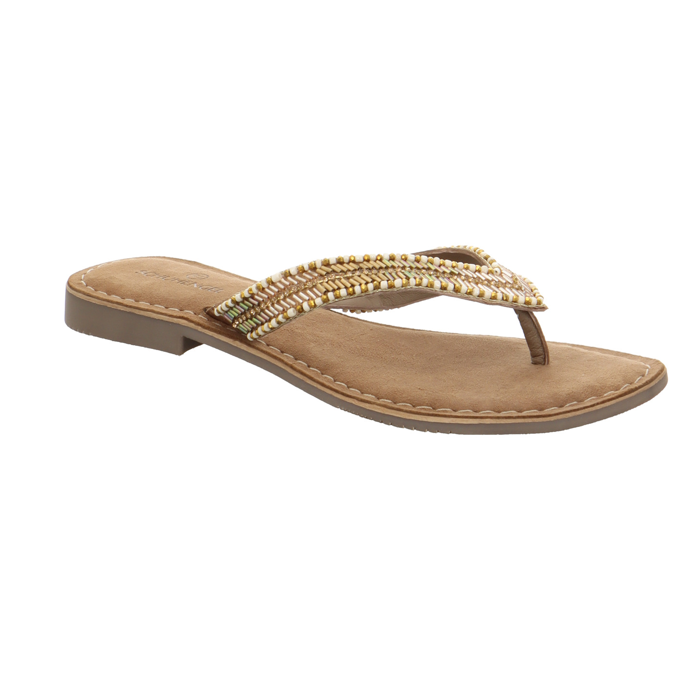 Zehentrenner beige