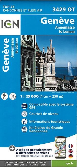 IGN - TOP25 3429OT GENEVE 1 25 000
