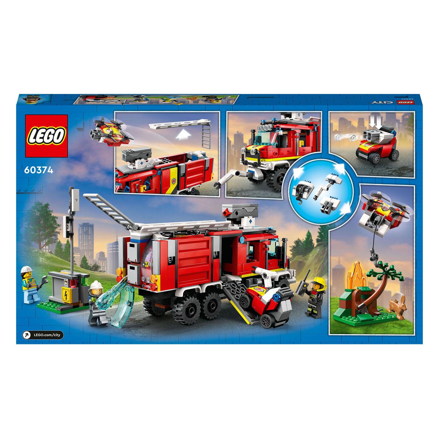 LEGO City 60374 Brandweerwagen
