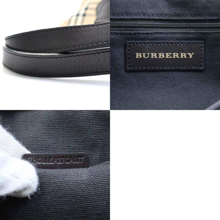 Burberry Vintage Burberry Shoulder Bag Beige