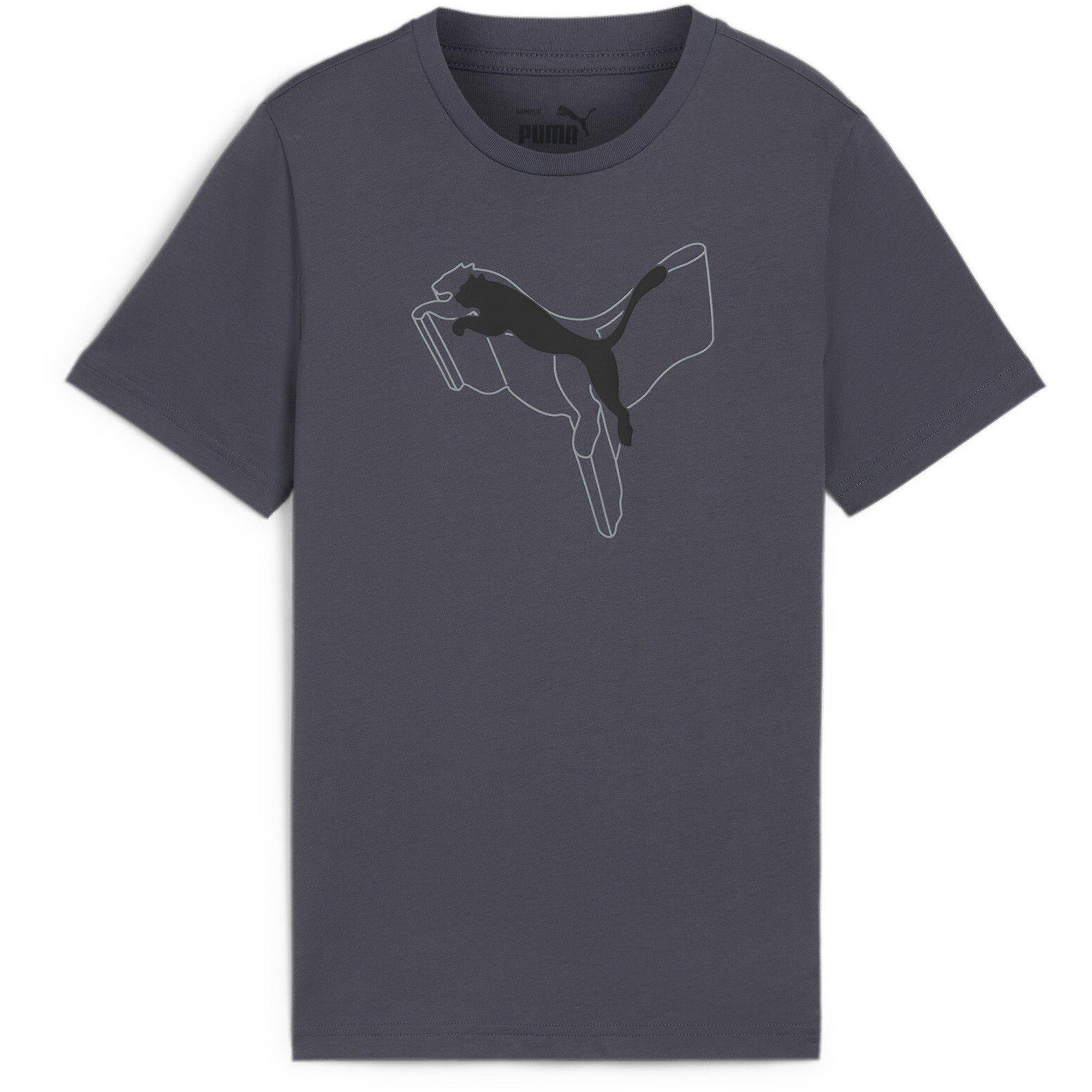 Puma Puma Ess Logo Lab Graphic Tee B T-Shirt Unisex Kids