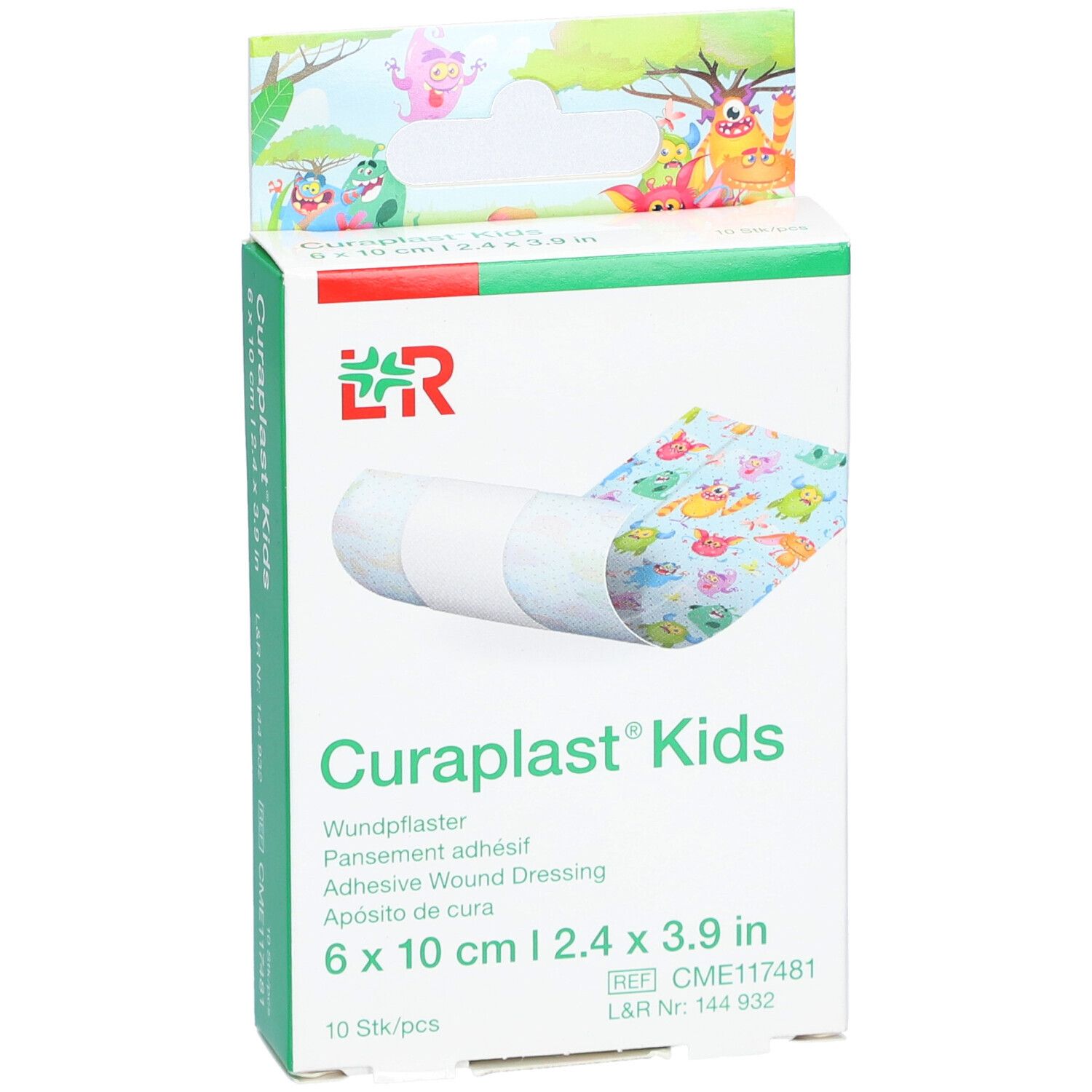 CURAPLAST Kids Pflaster zuschneidbar 6 cm x 1 m
