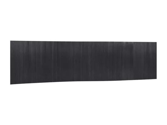 Cloison de séparation gris 165x800 cm bambou