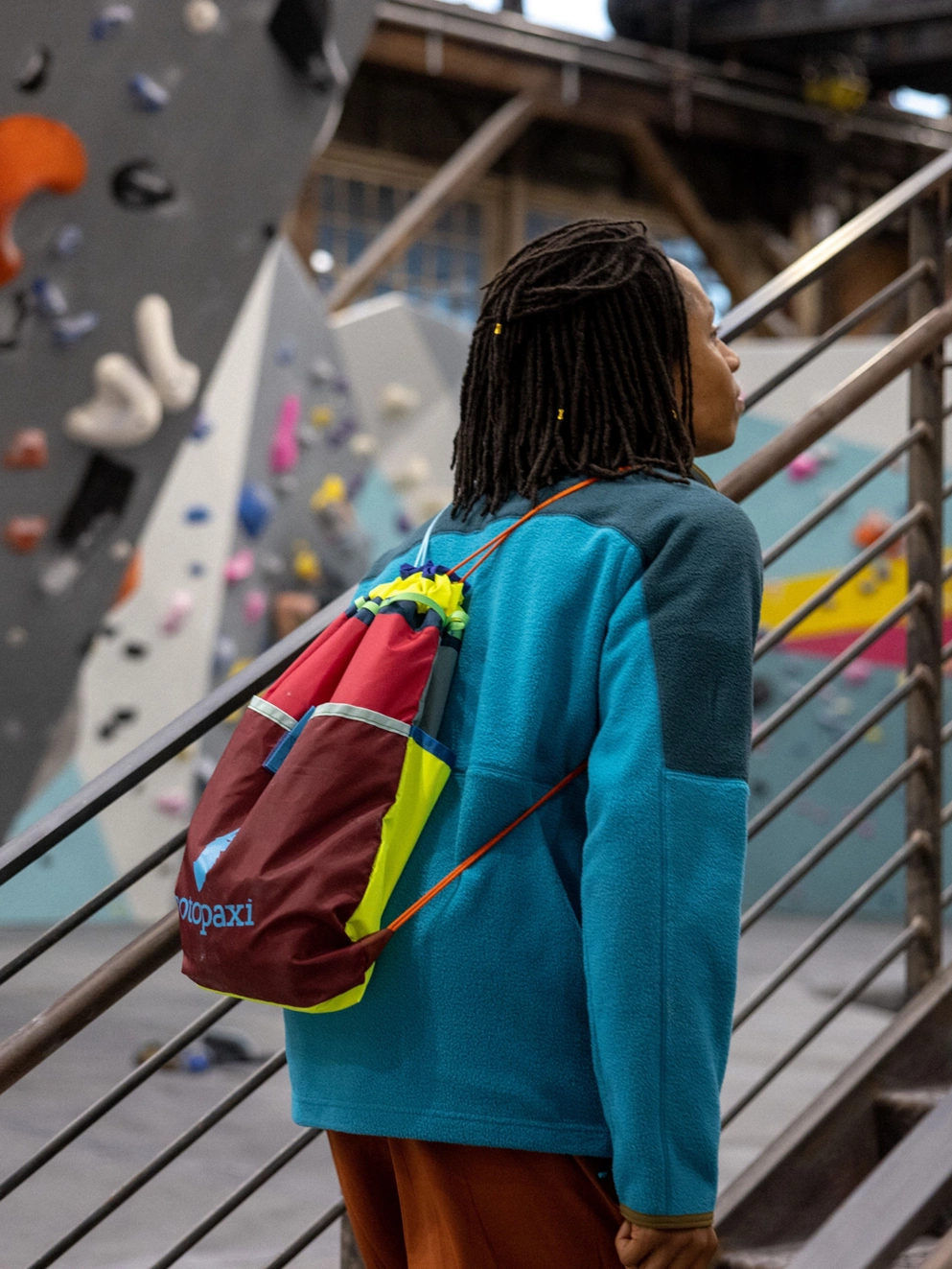 Cotopaxi Tago Drawstring Bag del dia