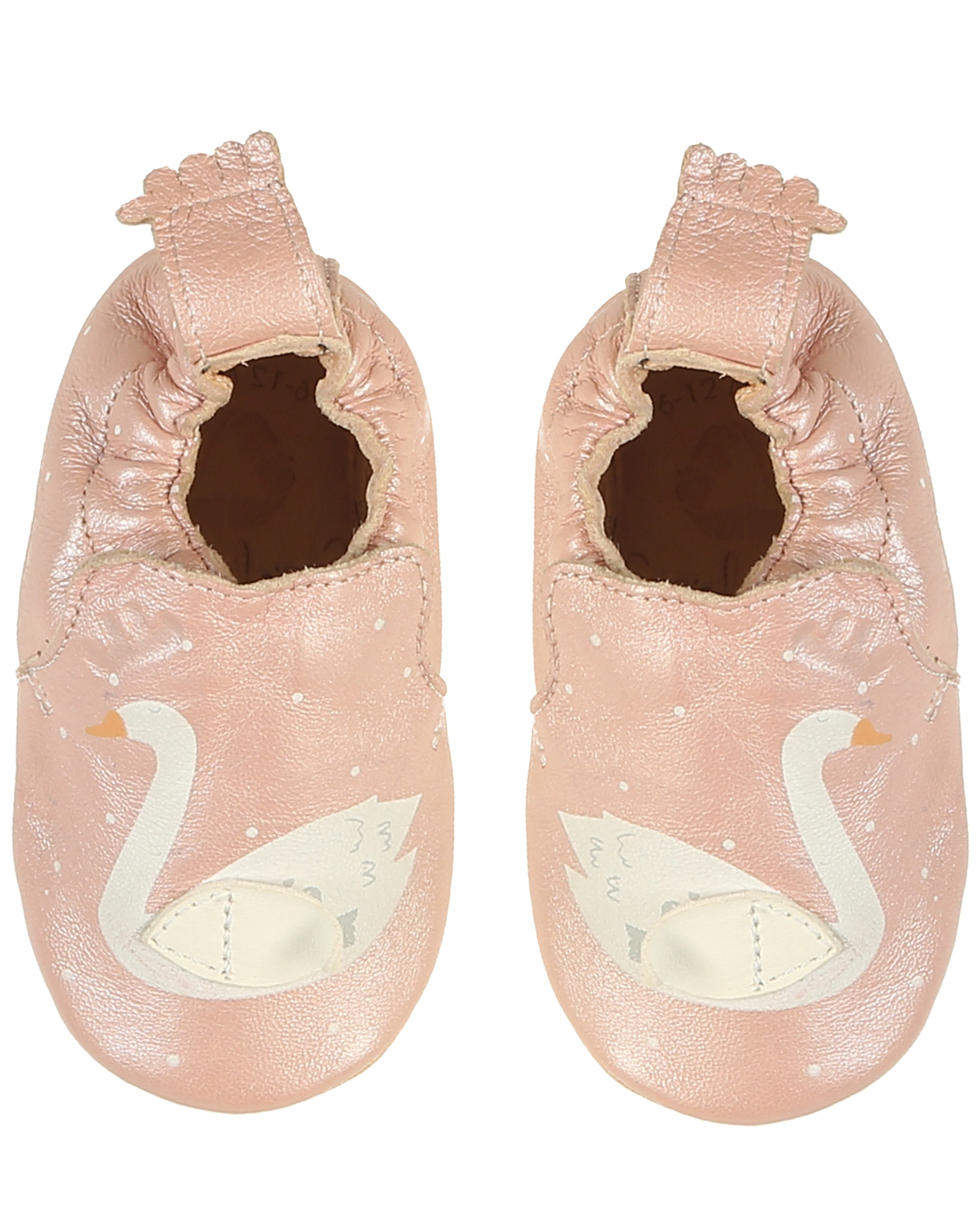 Krabbelschuhe BLUMOO CYGNE in rosa