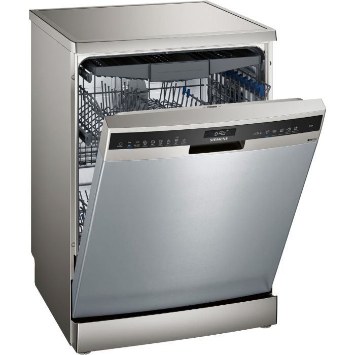 Siemens Stand-Geschirrspüler iQ300 SN25ZI49CE Silver Inox