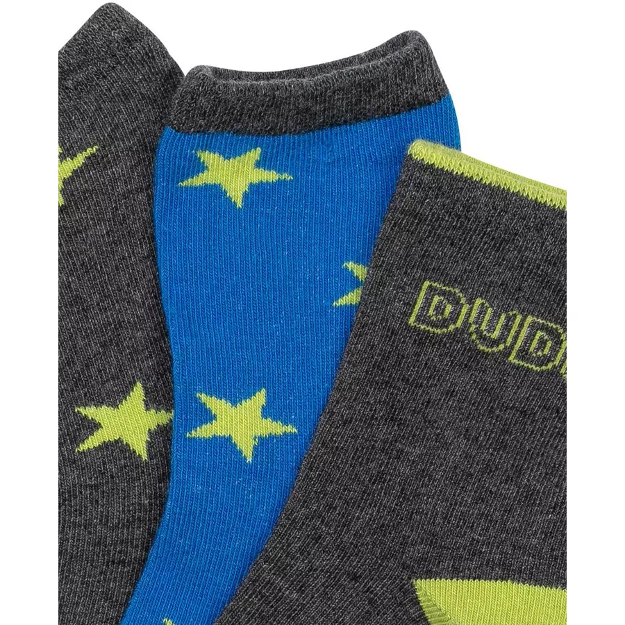 MINOTI 3er-Pack Socken Dunkelgrau