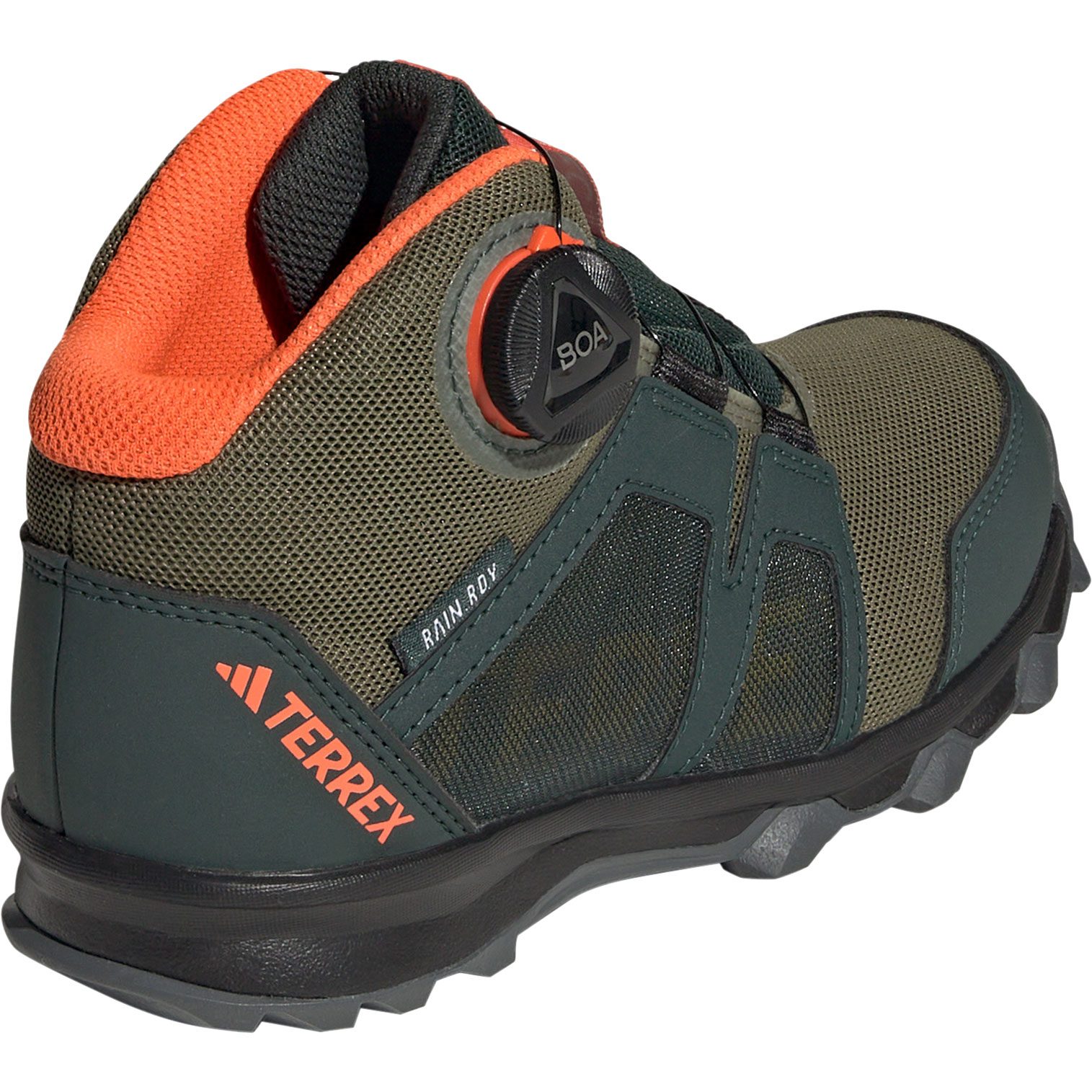 adidas TERREX Terrex BOA® MID RAIN.RDY Wanderschuhe Kinder shadow green