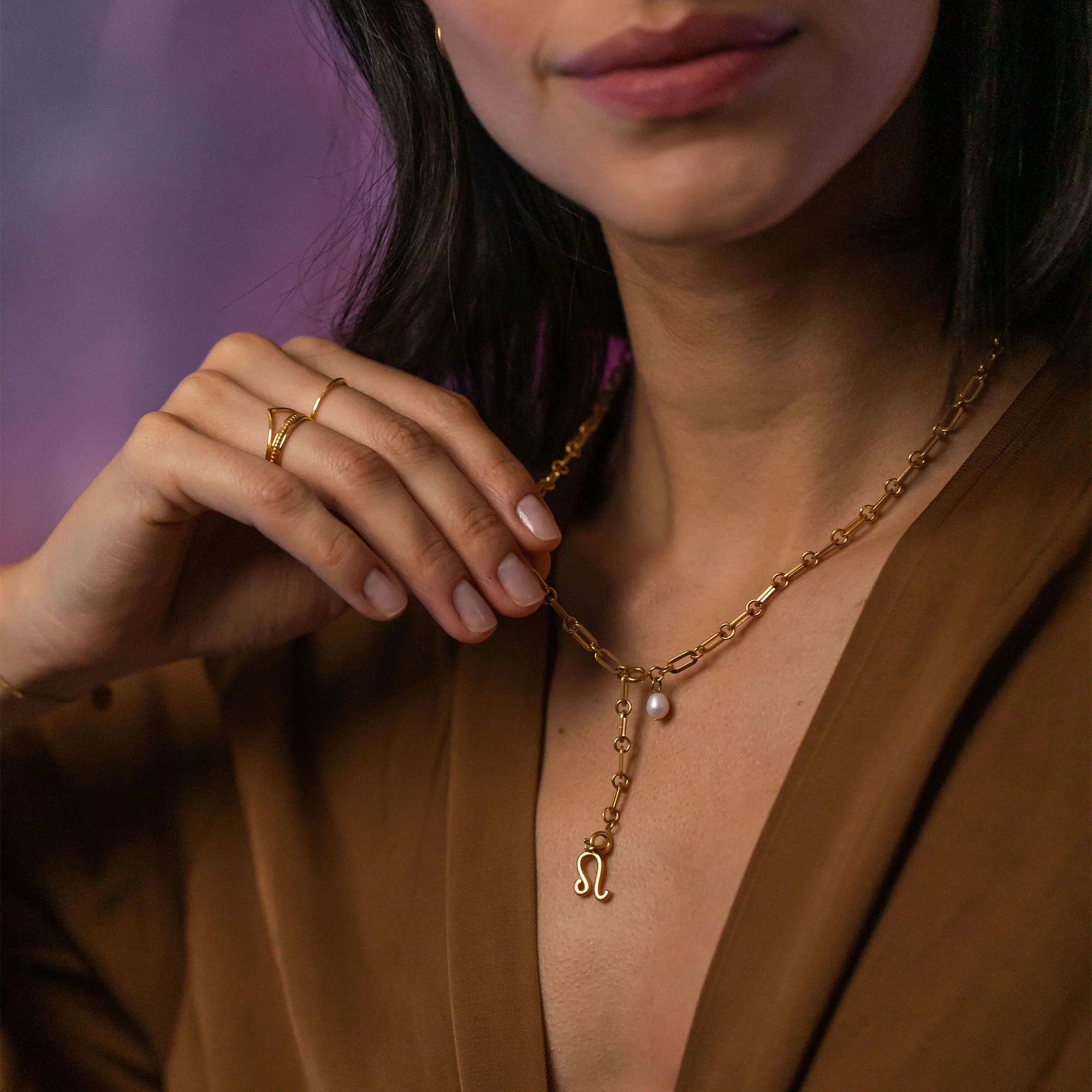 Löwe Zodiac Charm