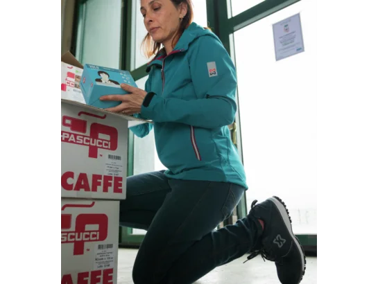Softshell Stretch Evolution femme Würth MODYF petrole