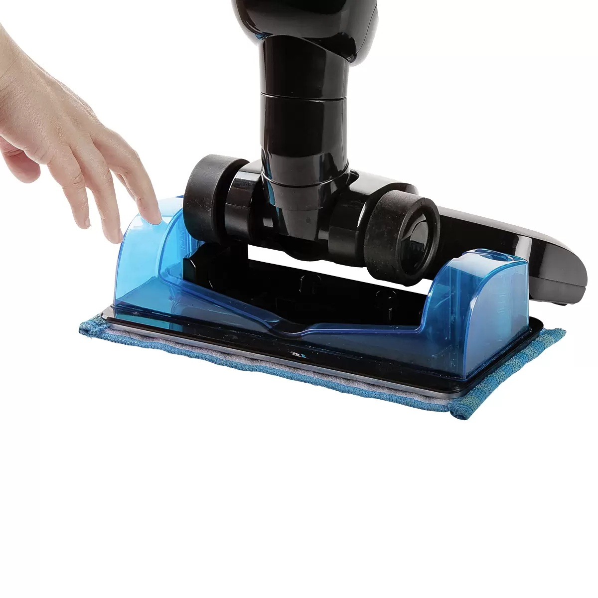 Akku Stielstaubsauger Domo blau,schwarz