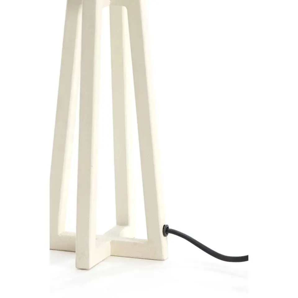 Lampvoet Miley - Wit - 11,5x11,5x31cm
