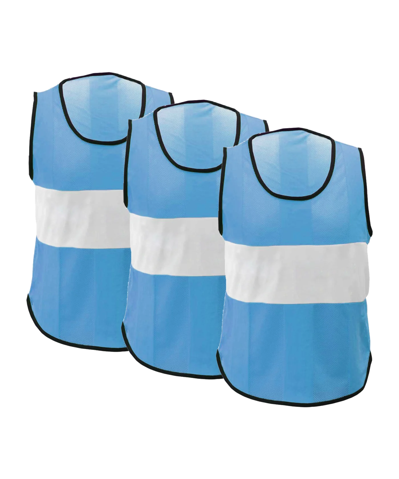 Cawila Trainingsleibchen TEAM 3er Set Skyblue