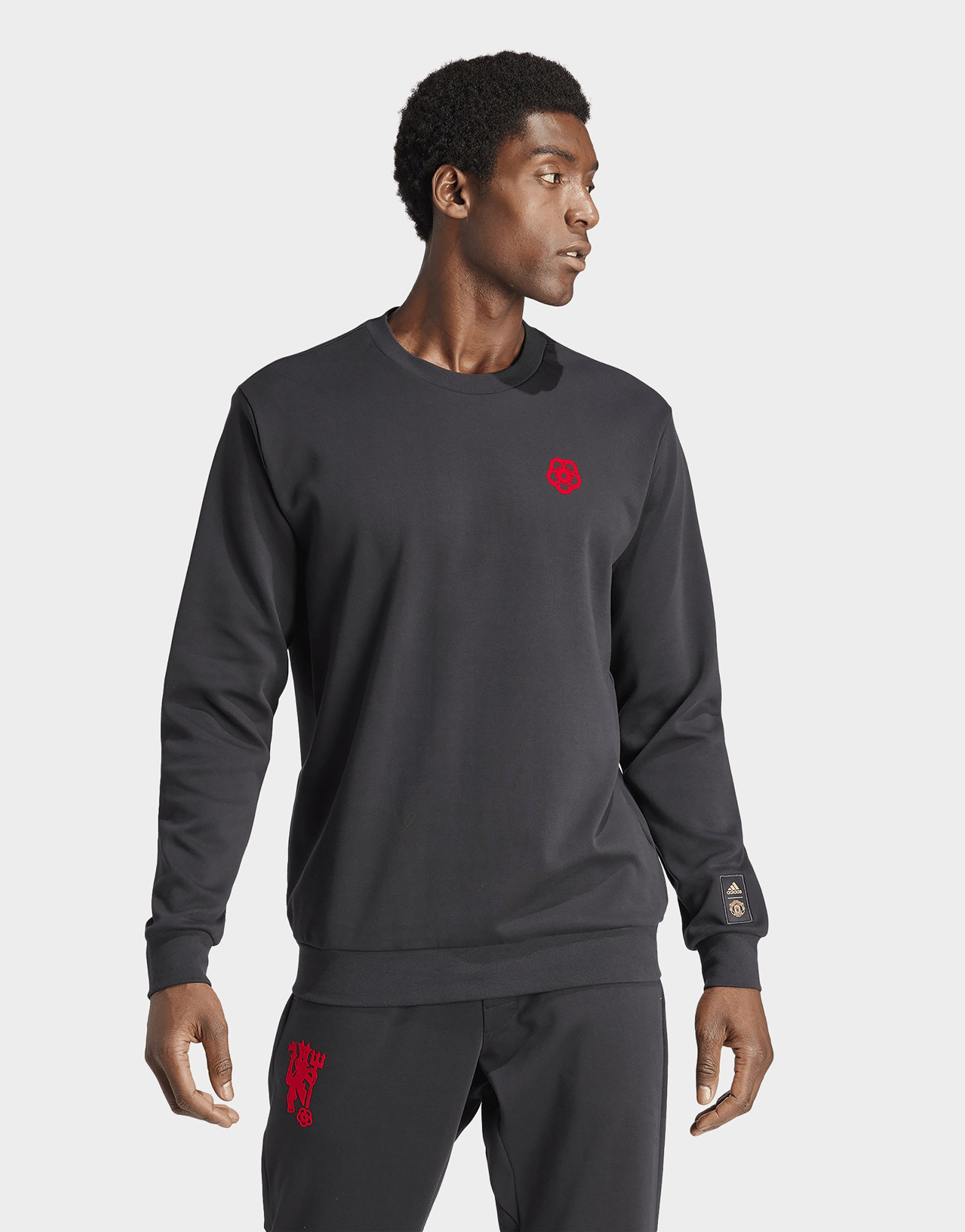 adidas Sweat-shirt ras-du-cou Manchester United Cultural Story