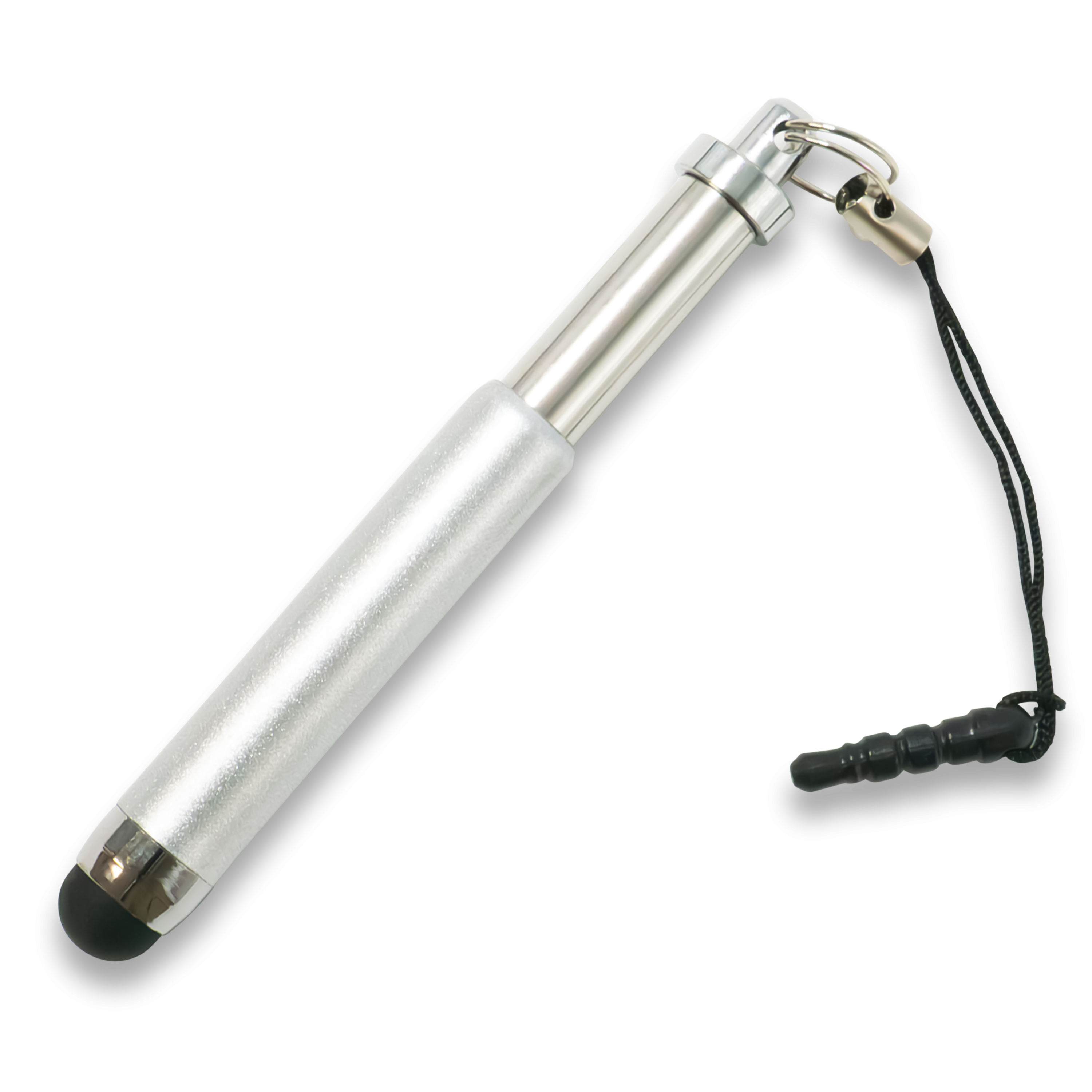 Mini Universal Alu Eingabe Stift Stylus Pen - Silber
