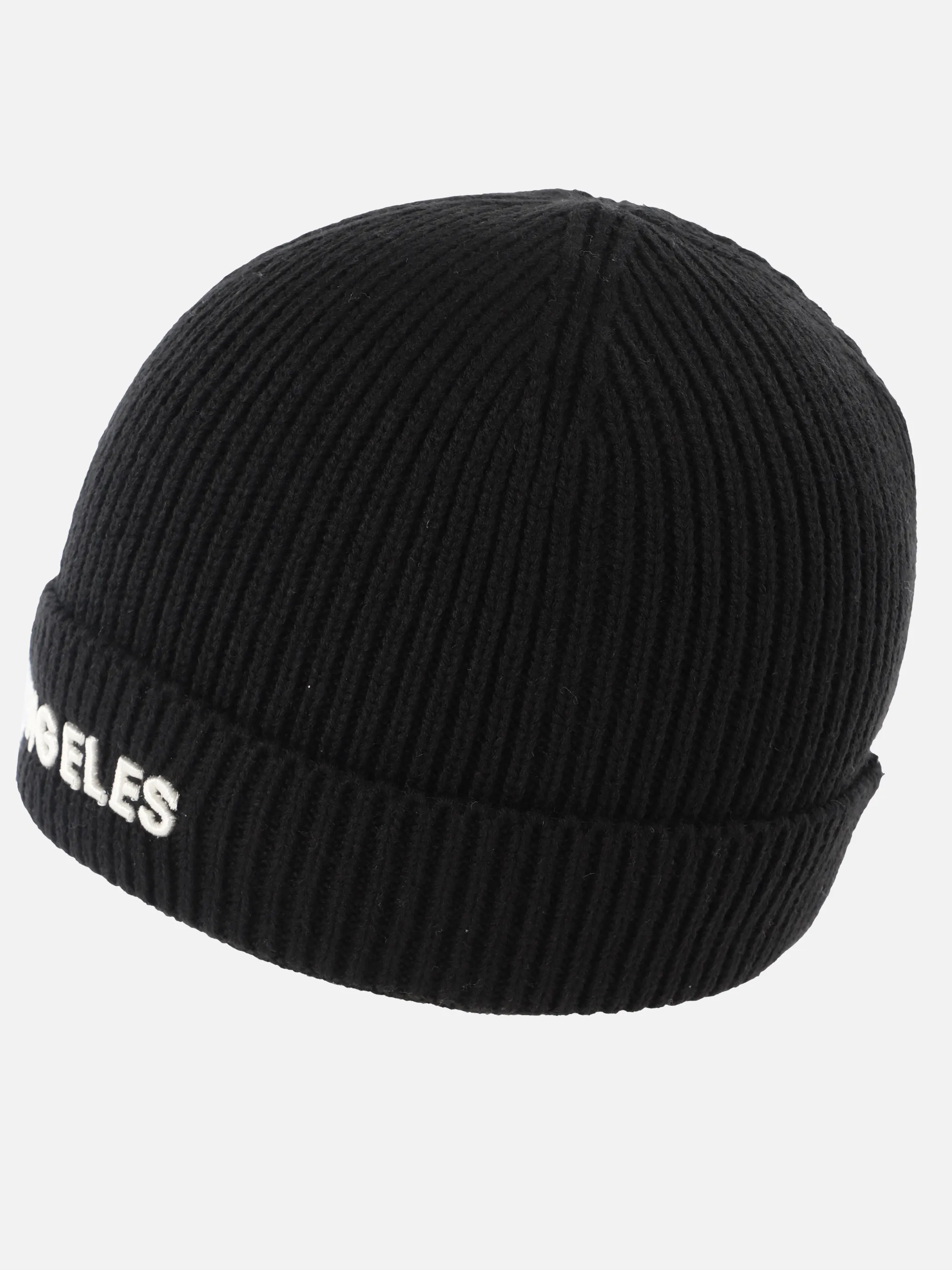 Herren Beanie in Rippoptik