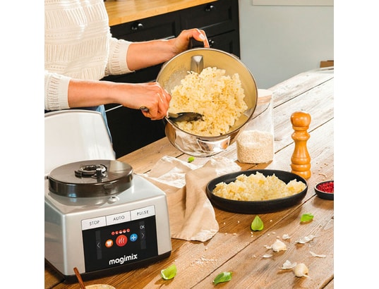 MAGIMIX - Accessoire robot 17542 Pétrin Bol et Panier Vapeur pour Cook Expert