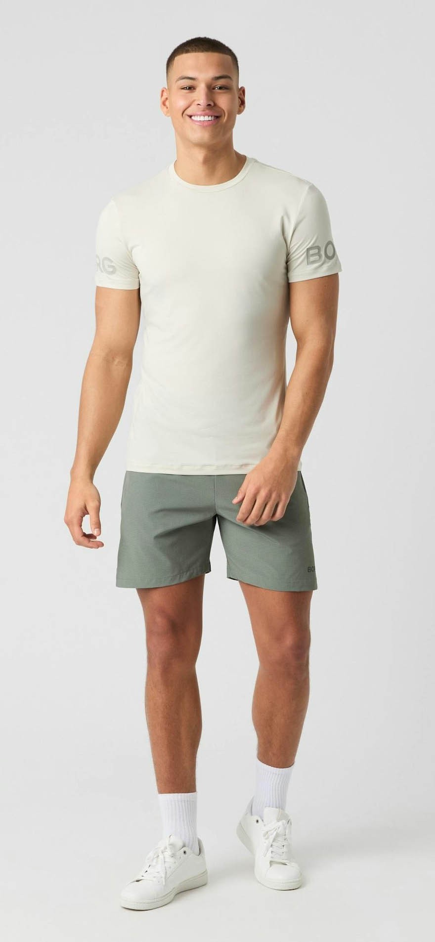 Borg T-Shirt Herre NL004/Birch