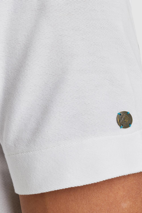 Cast Iron ecru heren t-shirt