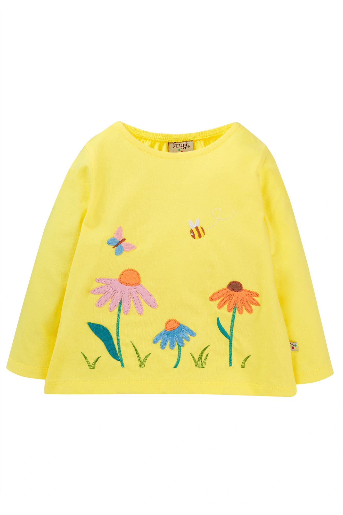 Langarmshirt ECHINACEA in gelb