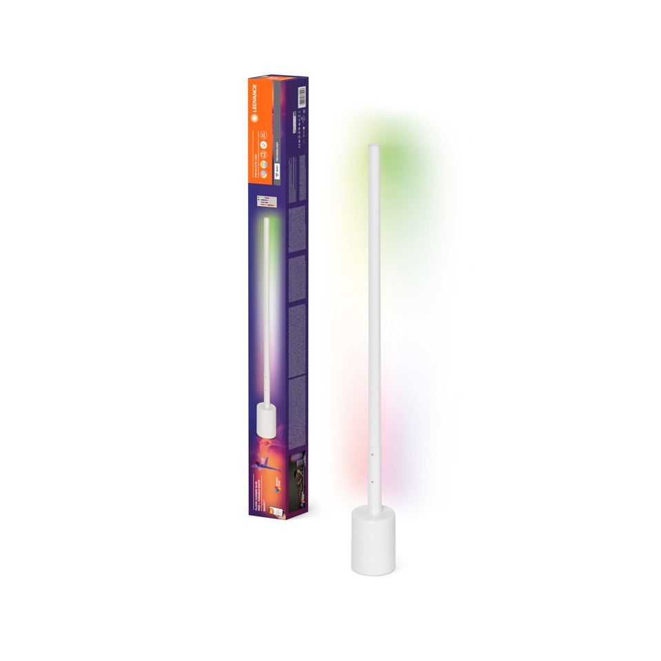 LEDVANCE - LEDVANCE SMART+ Floor Slim - 540lm, 24W, WiFi, RGB+827-865, 800mm White
