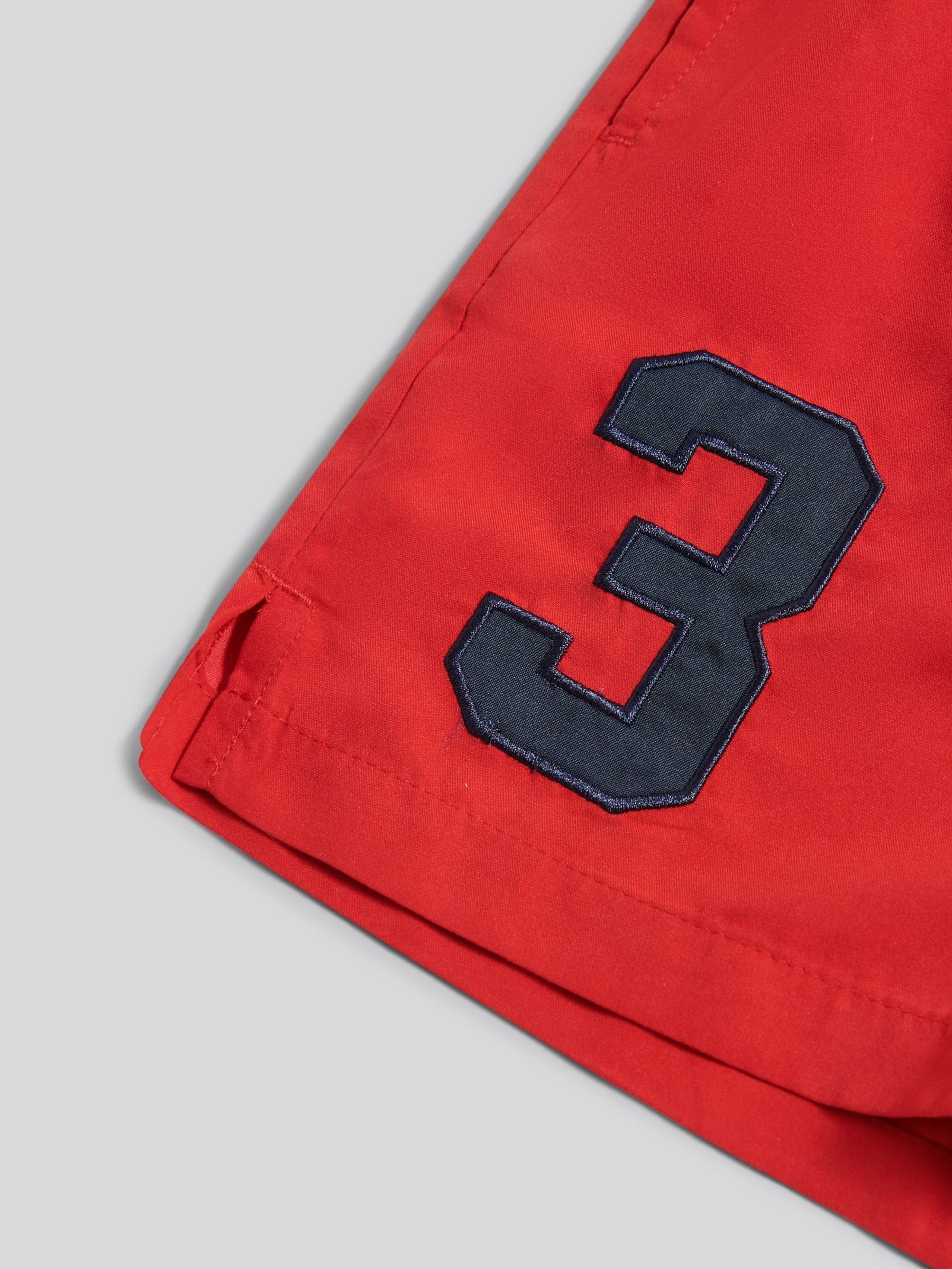 Rood - U.S. Polo Assn. Player 3 zwemshorts