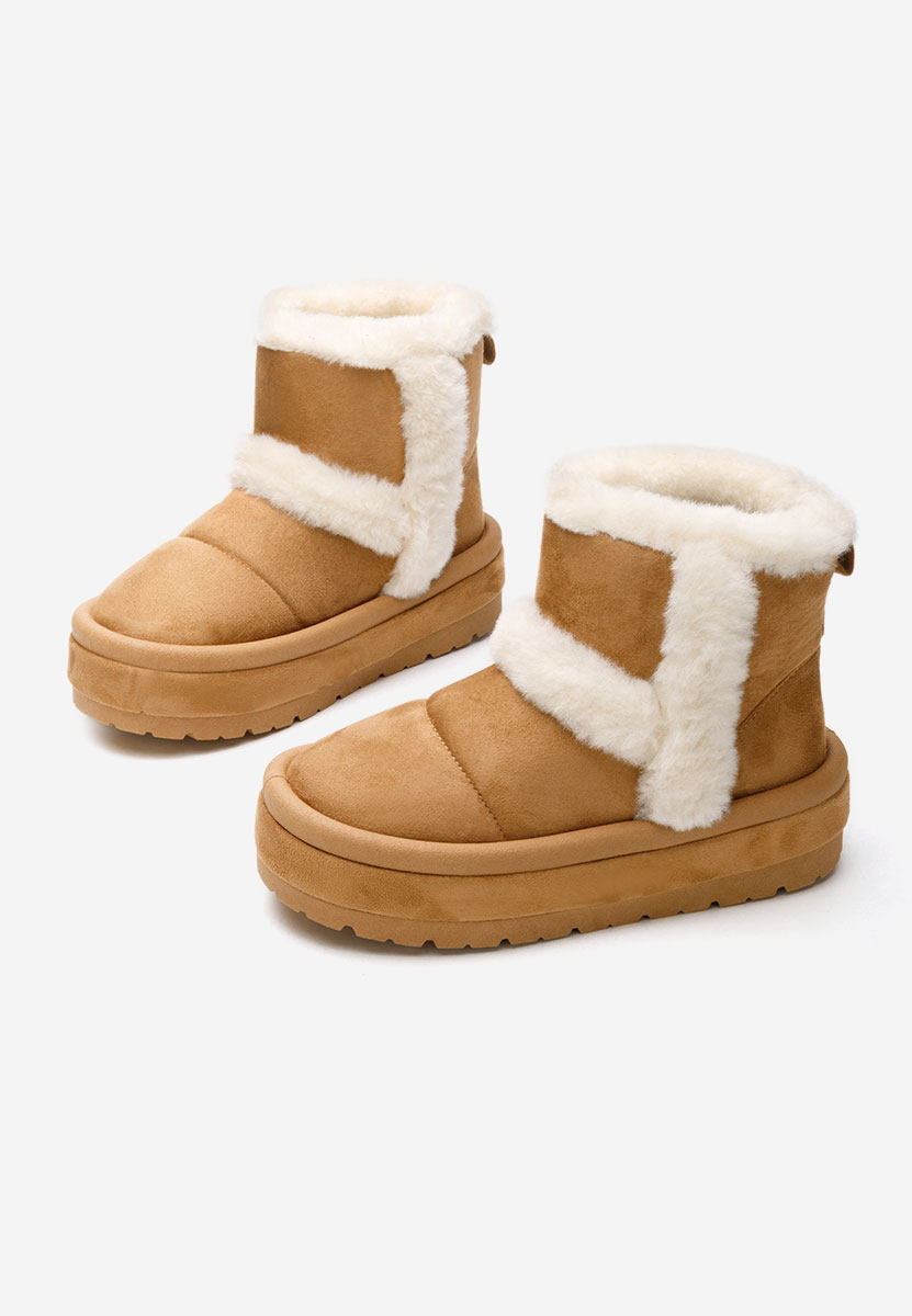 Bottes de neige femme chameau Tarra