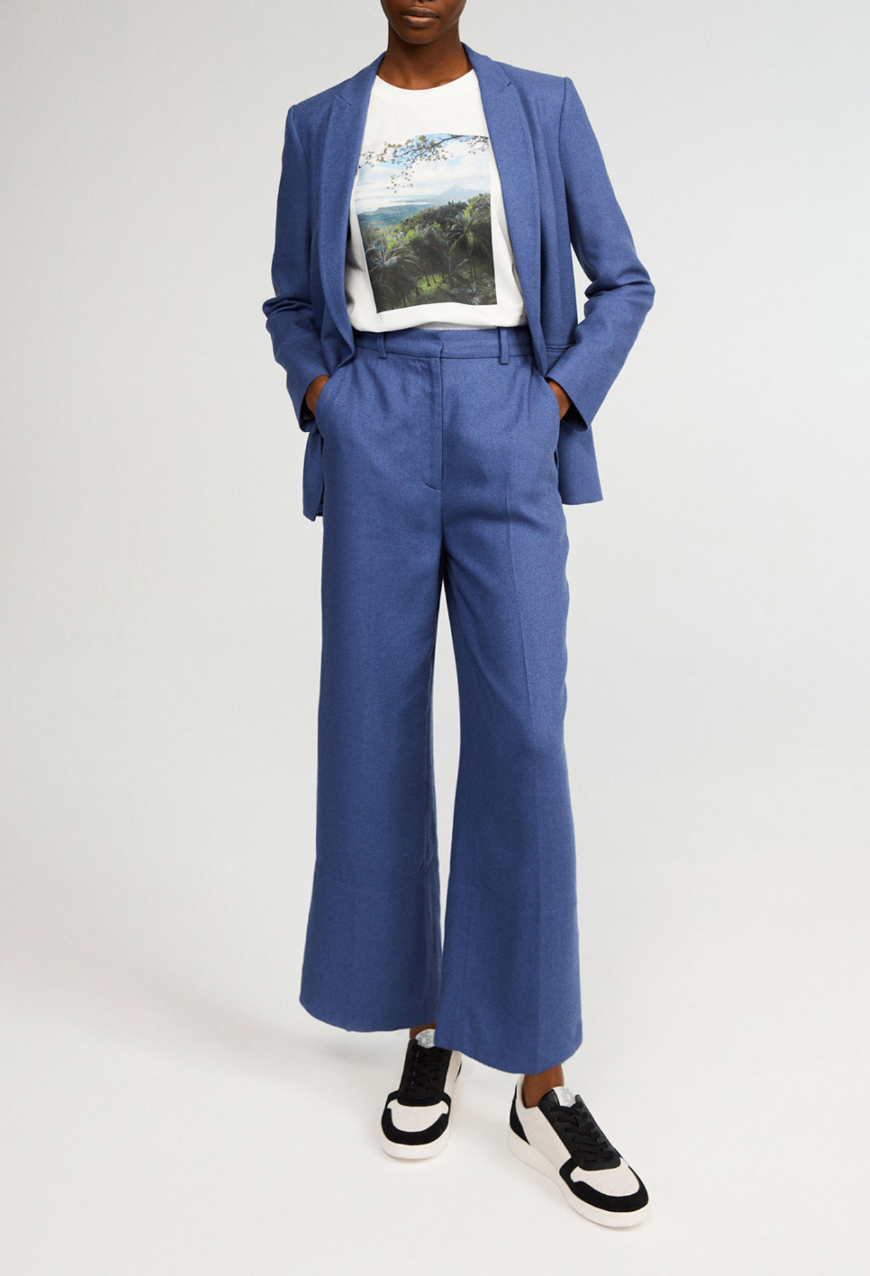 Pantalon evase
