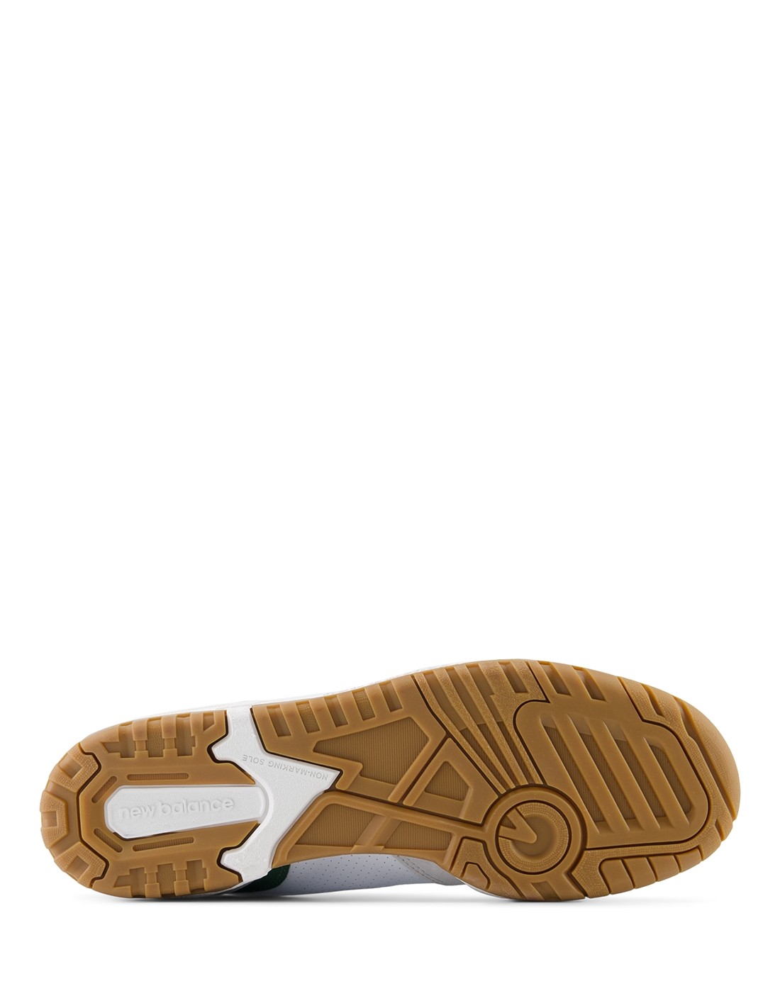 new balance Sneakers Mixte 550 Cuir Blanc/Vert