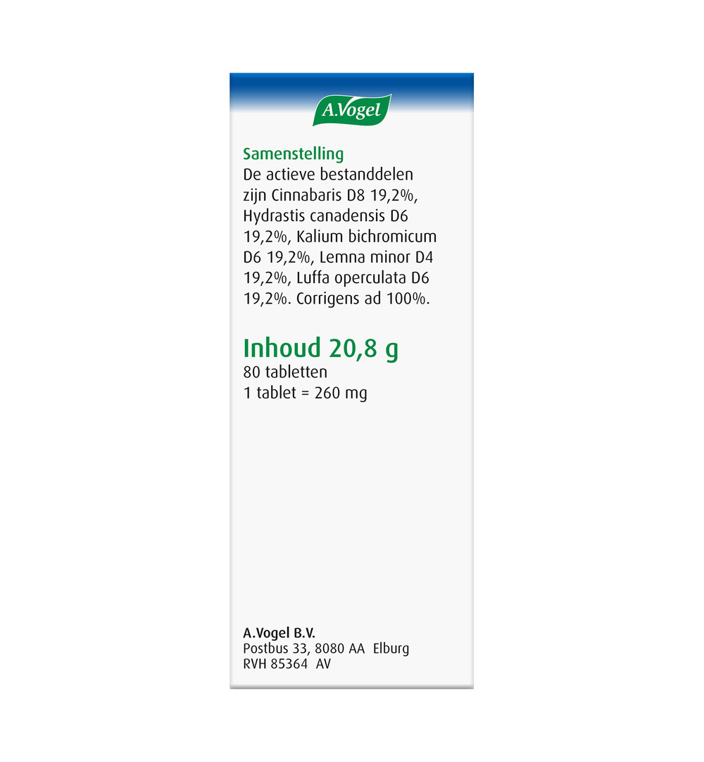 A.Vogel Cinuforce (80 tabletten)