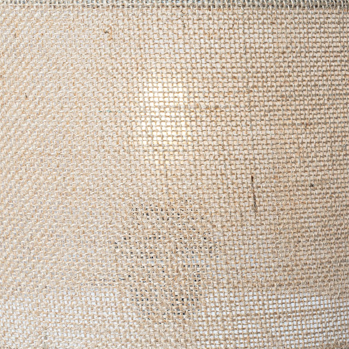 Landelijke tafellamp hout met linnen kap naturel 25 cm - Mels