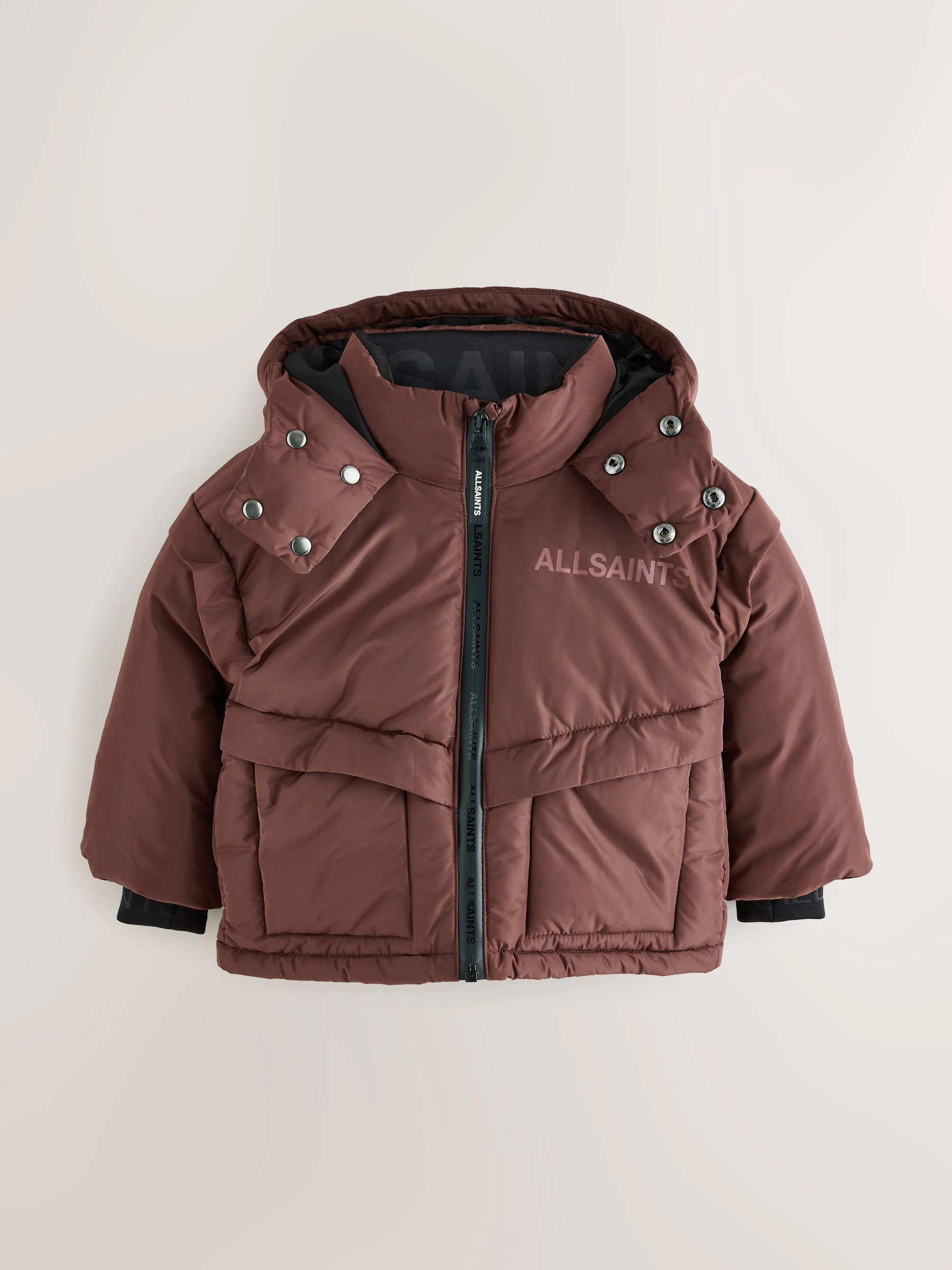 smALLSAINTS Boys Logo Padded Younger Coat