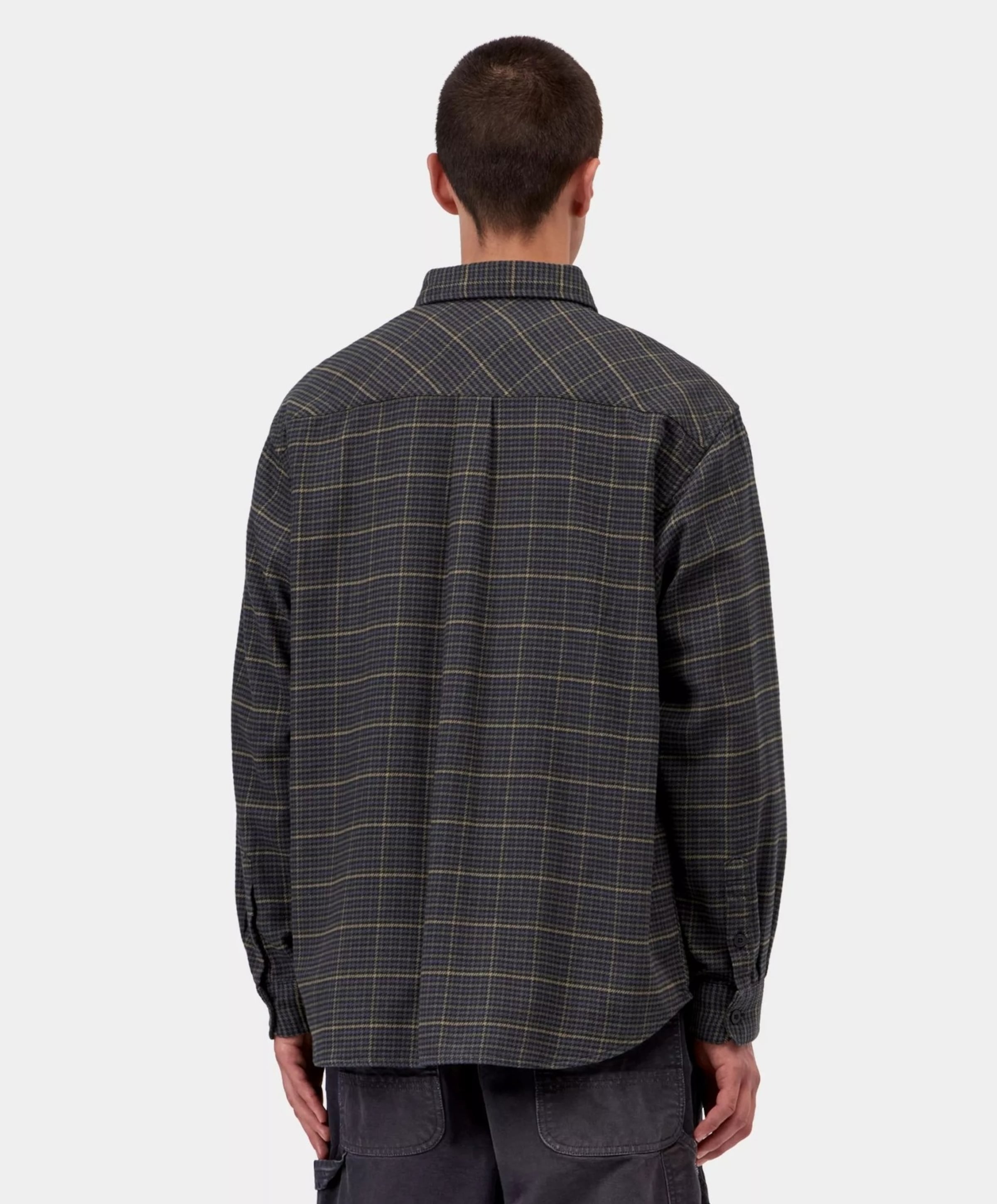 Carhartt WIP Heren overhemd lange mouw wit
