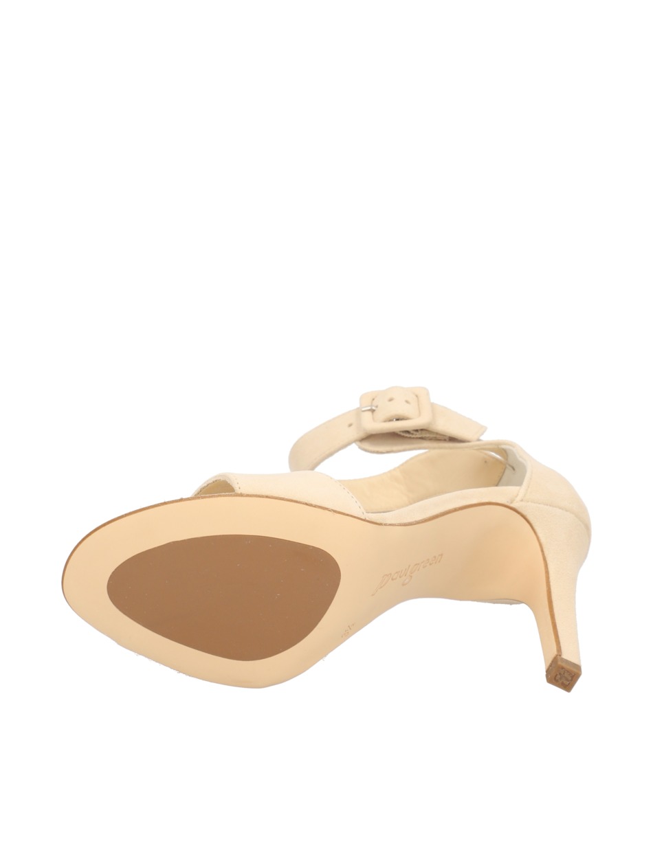 Veloursleder Sandale