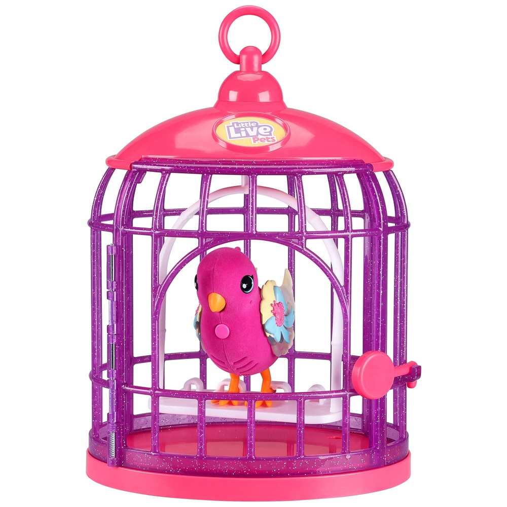 Little Live Pets – Lil' Bird & Vogelkäfig: Tiara Twinkles