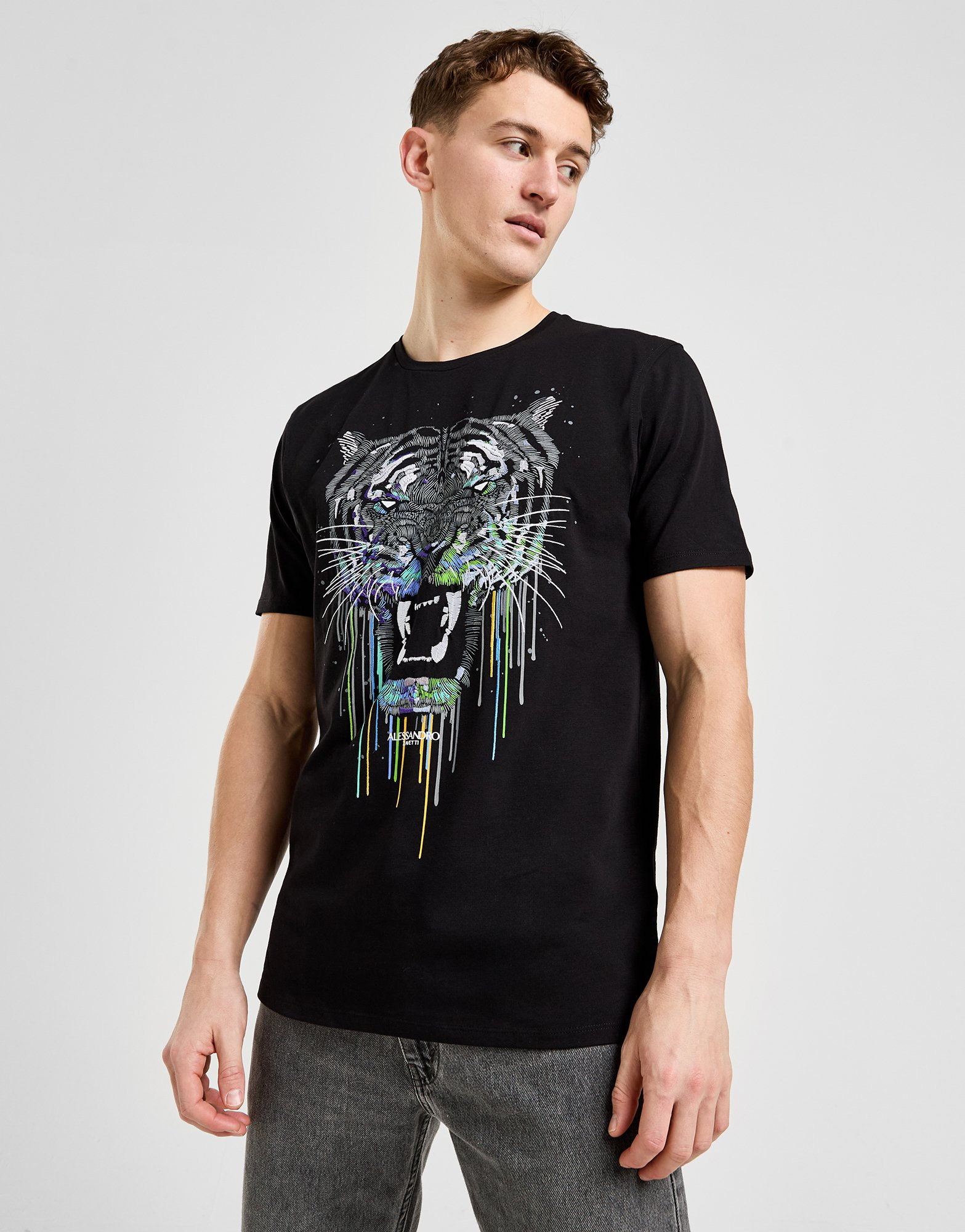 Alessandro Zavetti T-shirt Growler Imprimé Homme