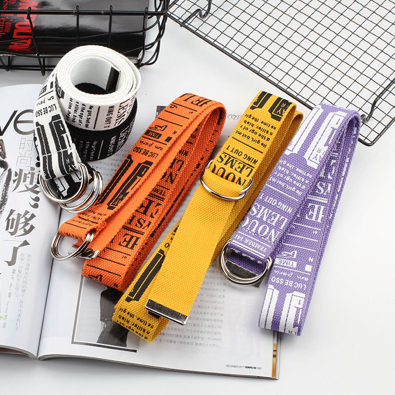 Rofuka - Lettercanvas riem