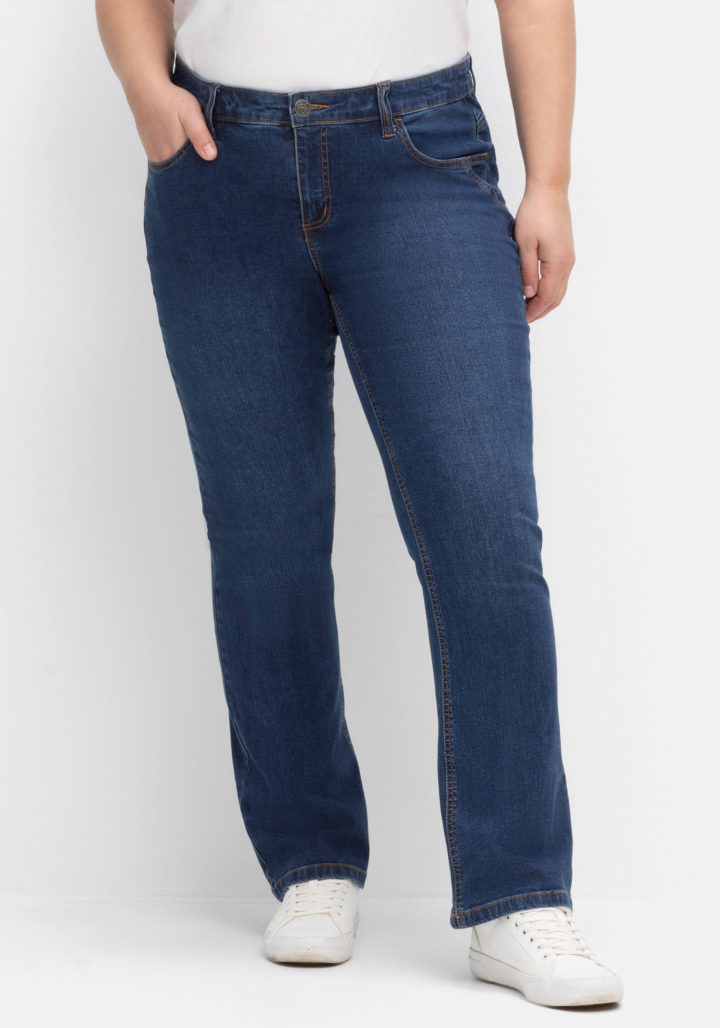 Bootcut-Jeans in Curvy-Schnitt SUSANNE