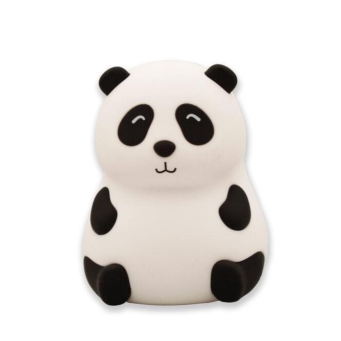 Winkee  Nightlight Panda Bordlampe - sort/hvid