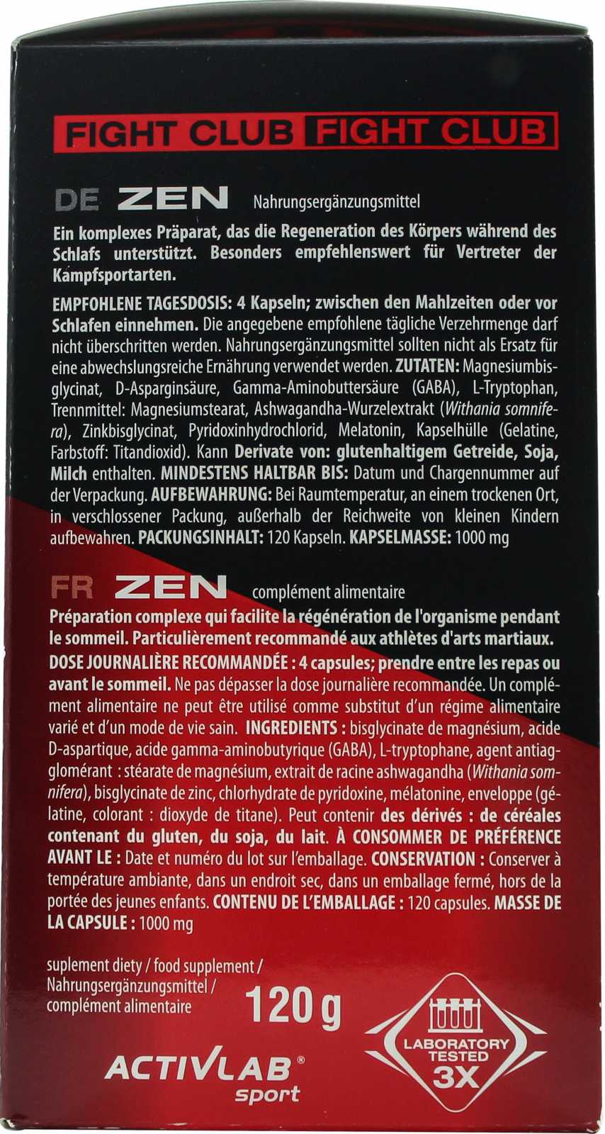 Activlab Zen 120 cápsulas