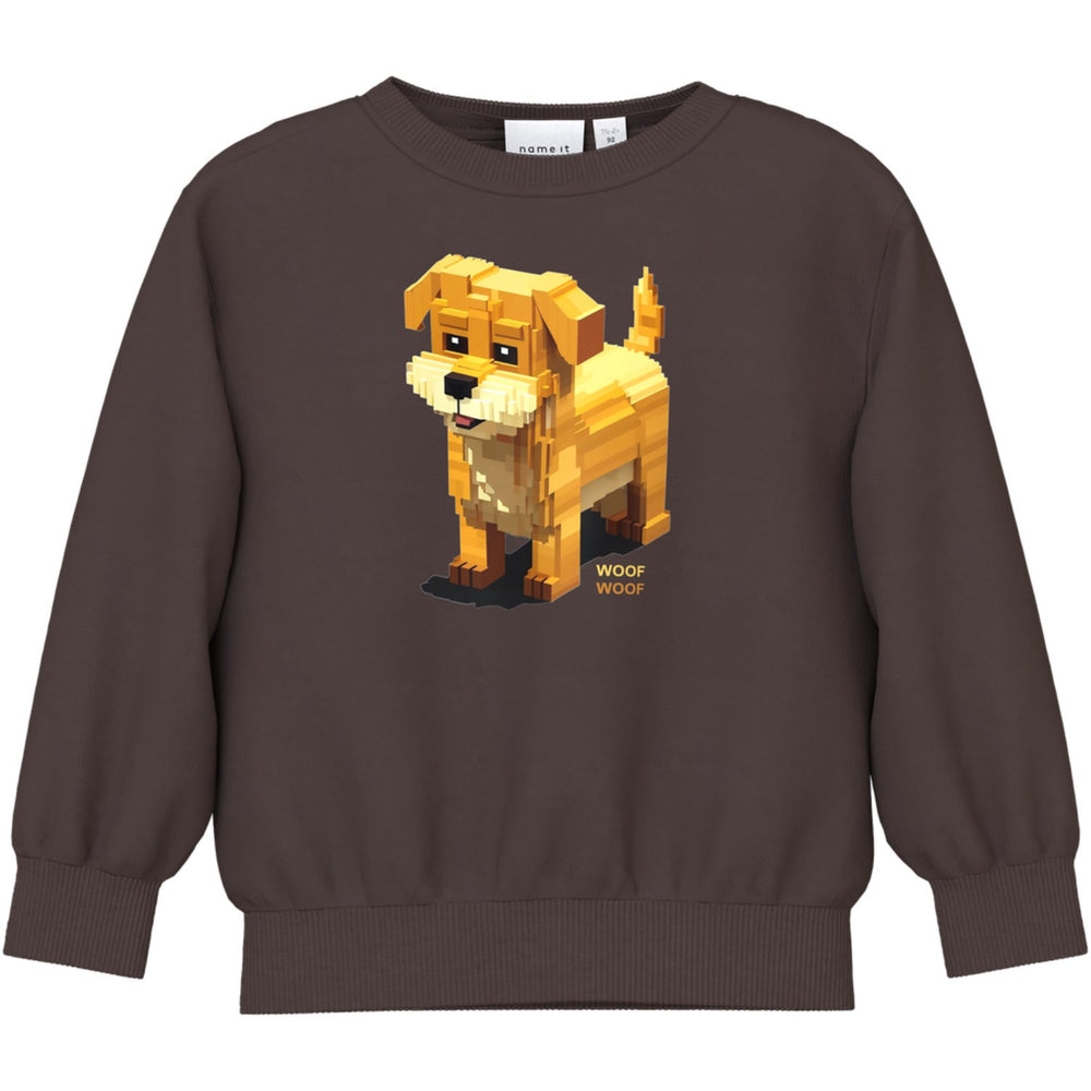 Køb Name It Seal Brown Nmmsigurt Ls Nreg Swe Bru
