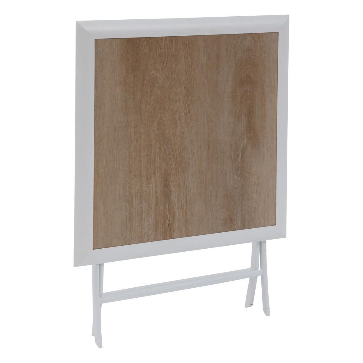 TABLE AZUA PLIANTE HOUBLON 2 PLACES