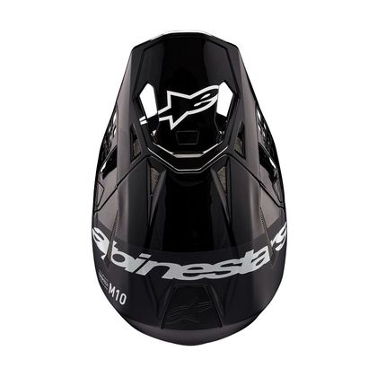 Casque cross Alpinestars SUPERTECH S-M10 - FLOOD 2023 - Noir / Gris