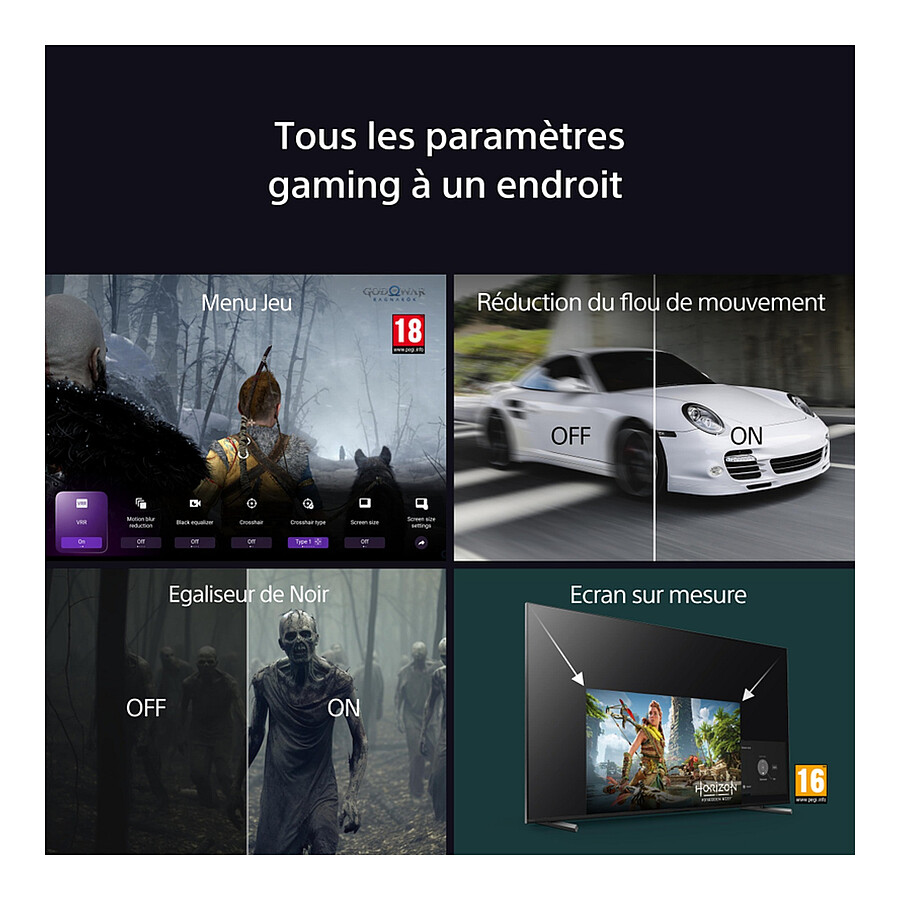 Sony K65XR70 BRAVIA 7 - TV 4K UHD HDR - 164 cm