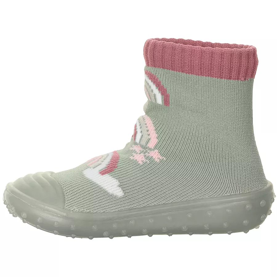 Sterntaler Adventure-Socks Regenbogen grün