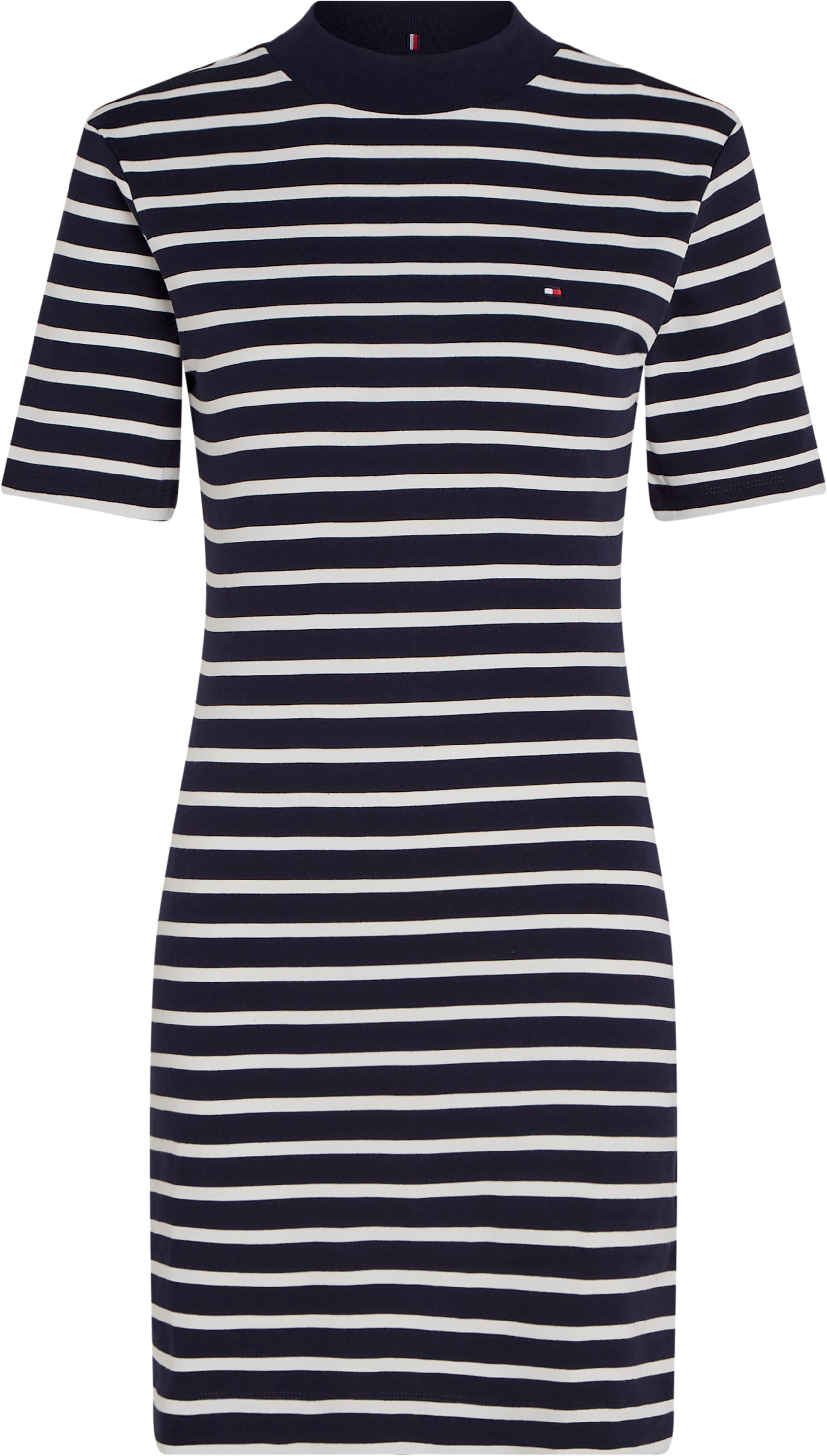 Tommy Hilfiger Shirtkleid »SLIM CODY MOCK-NK DRESS« mit Mock-neck
